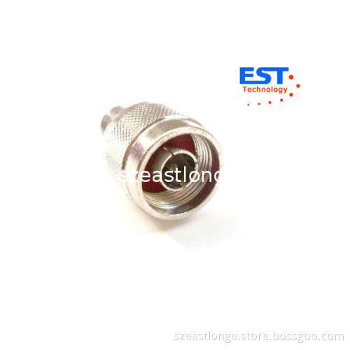 Adaptor N Male / Female Connectors With Silicone Rubber Gasket , 0 - 11ghz